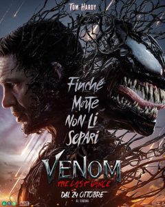 Venom: The Last Dance con Adriano Giannini al doppiaggio di eddie brock