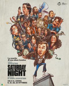 Saturday Night il film di jason reitman con la voce di david chevalier